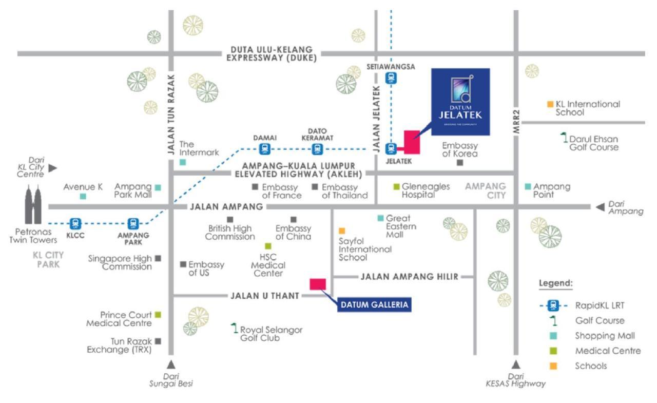 Datum Jelatek Sky Residence Klcc, Five Senses Κουάλα Λουμπούρ Εξωτερικό φωτογραφία